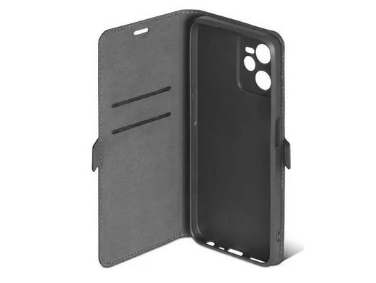 Чехол DF для Realme C35 rmFlip-32 (black)